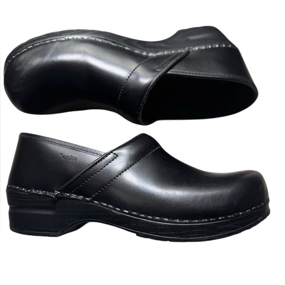 Sanita Professional Cabrio black women size 9.5-10 narrow NEW - Picture 16 of 16